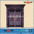 JK-C9104 Imitate Copper Steel Security Doors Design